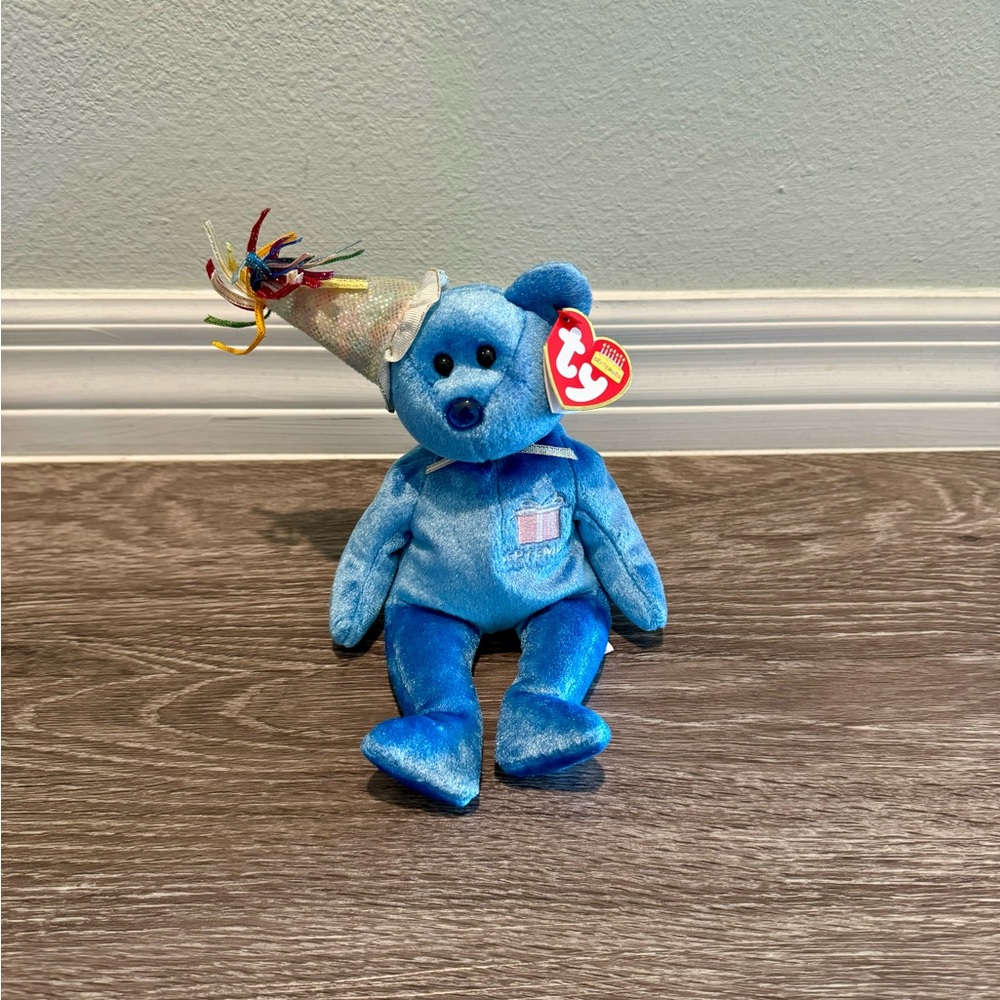 TY Beanie Baby "September" the Birthday Bear. NWT, never used it or played with